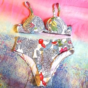 Shein Pomegranate Bikini